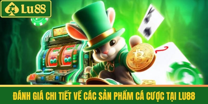 Đánh giá chi tiết về các sản phẩm cá cược tại LU88